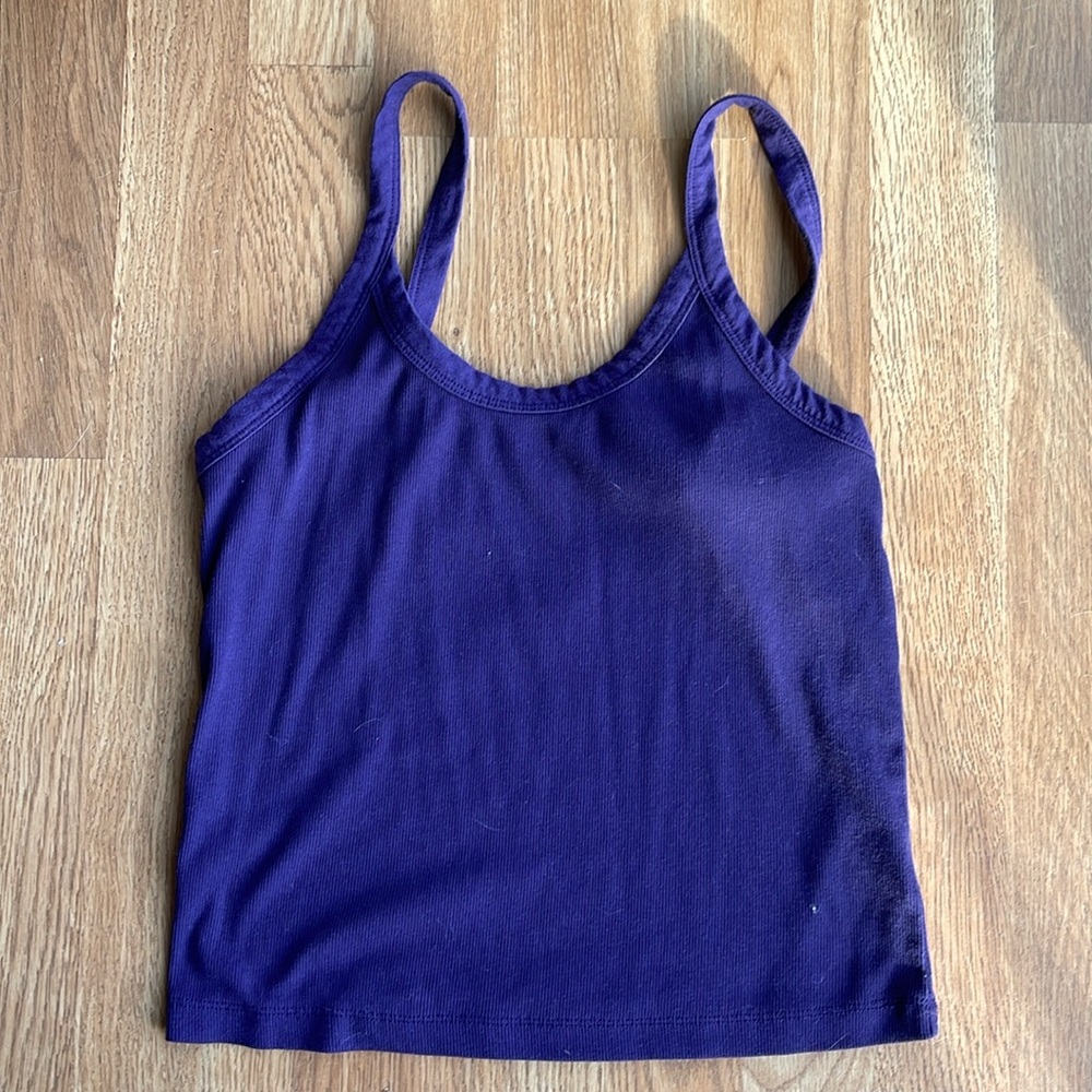 Wild Fable Cropped Ribbed Tank Top